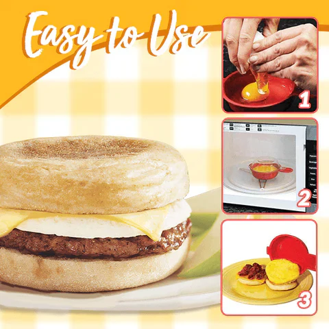 KitchenEgg | Mikrowellenfähiger Eierkocher (1+1 GRATIS) - Image 2