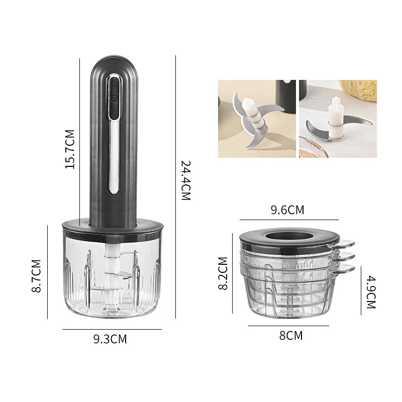 KitchenPro – Kabelloser Elektrischer Fleischwolf für Zuhause - Image 12
