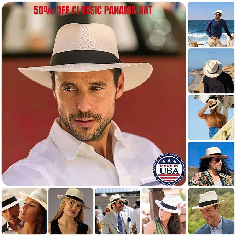 Klassischer Panamahut - Der Perfekte Panamahut für Sonnige Tage mit Stil | 50% RABATT - Image 2