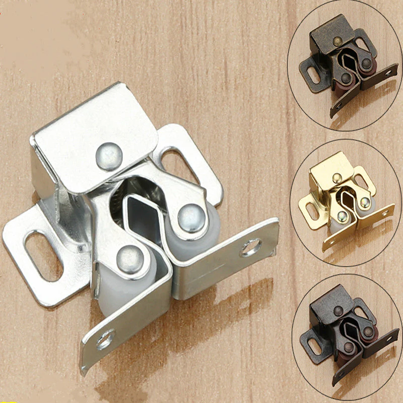 SecureSteel™ – Klassischer Schranktürverschluss aus Edelstahl mit sicherem Druckmechanismus | 4+4 GRATIS - Image 8