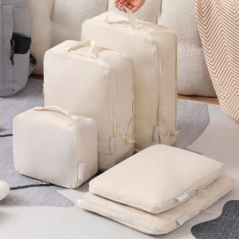 Klüger verpacken 6er-Set – Doppelt so viel Platz, knitterfrei