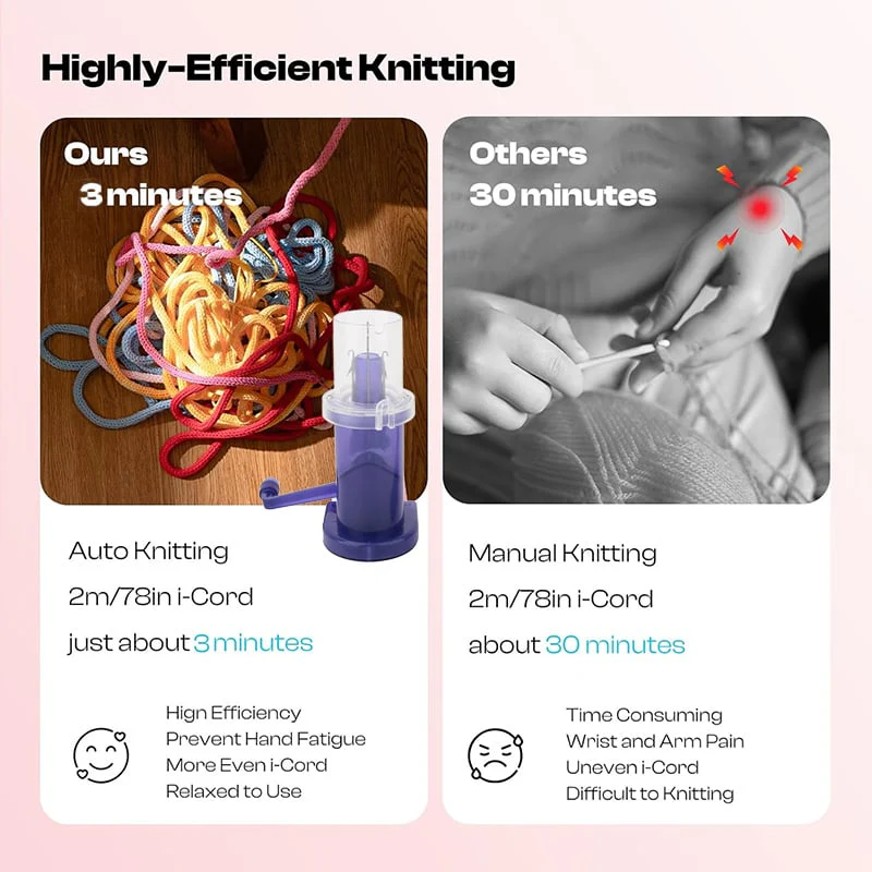 Knitella — Kordel Strickmaschine | 50% RABATT - Image 11