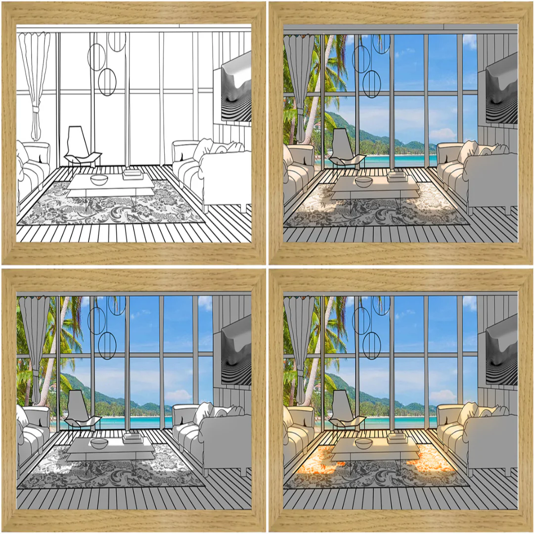 LumiArt - Warm leuchtendes LED-Bild für ein faszinierendes Ambiente | 50% RABATT - Image 14