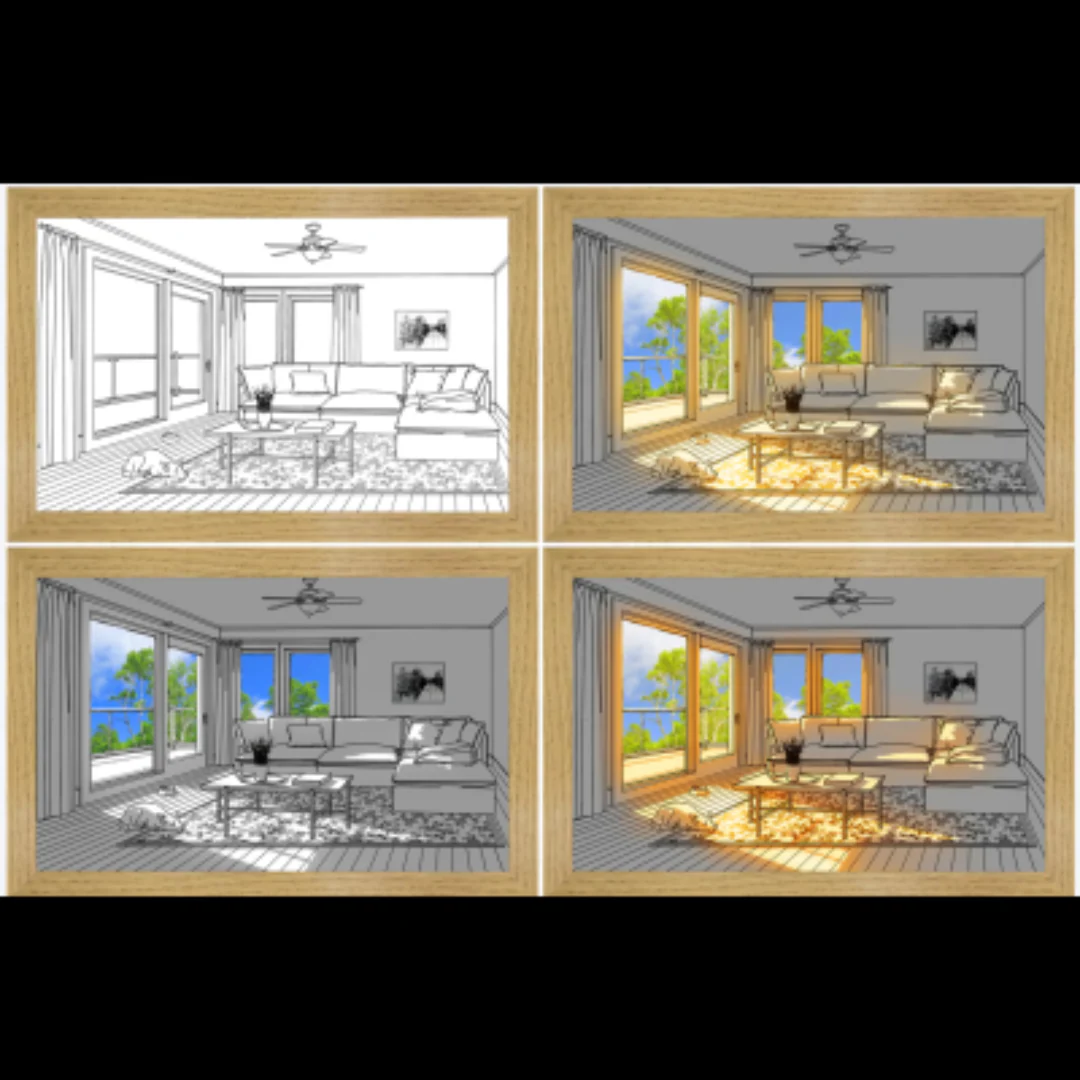 LumiArt - Warm leuchtendes LED-Bild für ein faszinierendes Ambiente | 50% RABATT - Image 16