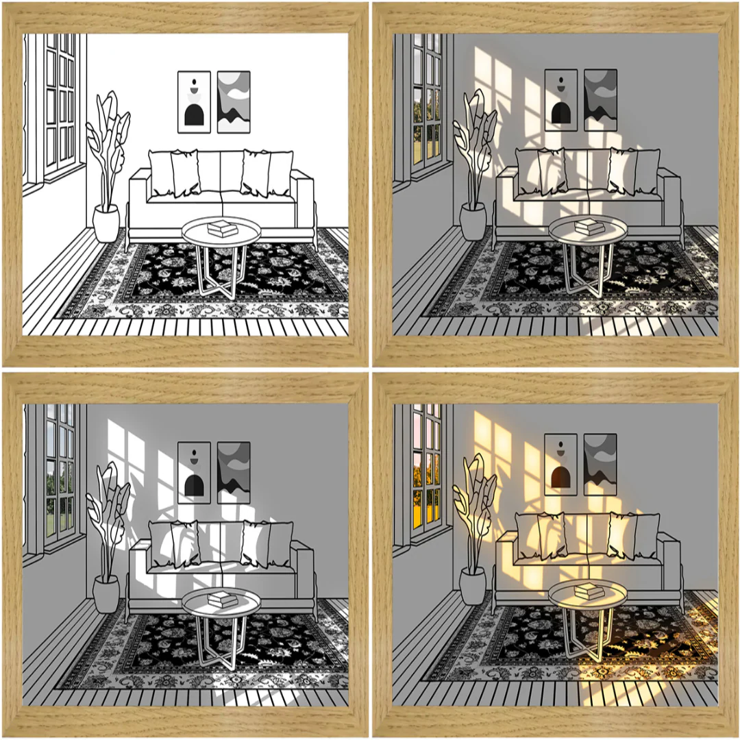 LumiArt - Warm leuchtendes LED-Bild für ein faszinierendes Ambiente | 50% RABATT - Image 17