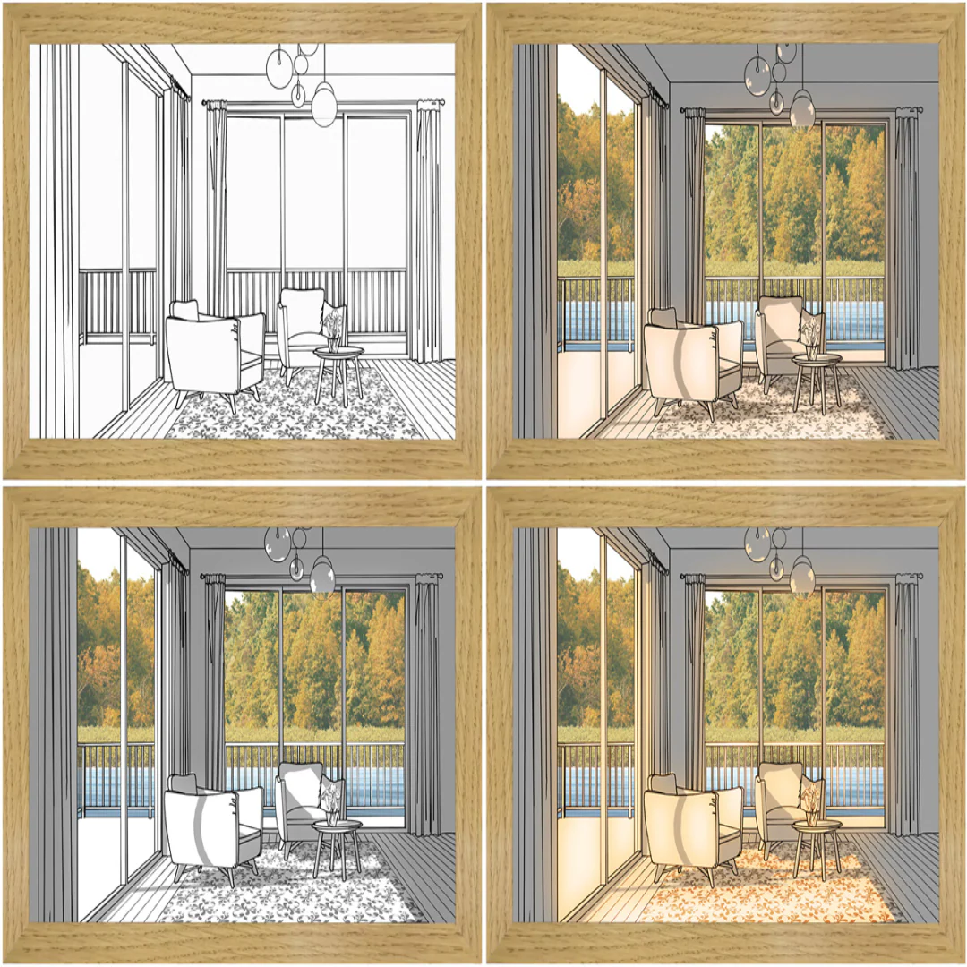 LumiArt - Warm leuchtendes LED-Bild für ein faszinierendes Ambiente | 50% RABATT - Image 8