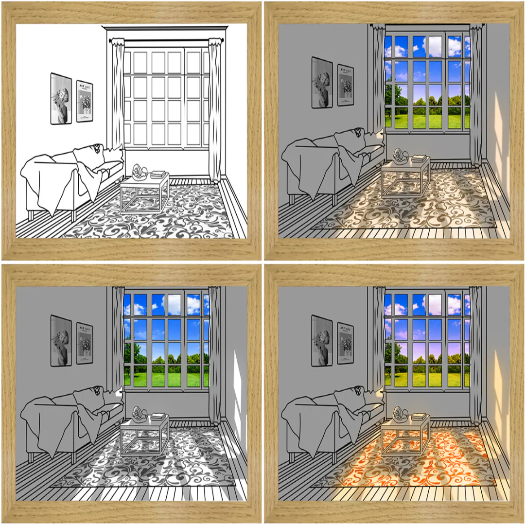LumiArt - Warm leuchtendes LED-Bild für ein faszinierendes Ambiente | 50% RABATT - Image 9