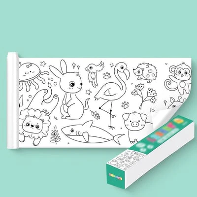 KreativKids® - Förderung von Kreativität und Lernen durch Wandaufkleber-Malset | 1 + 1 GRATIS - Image 11