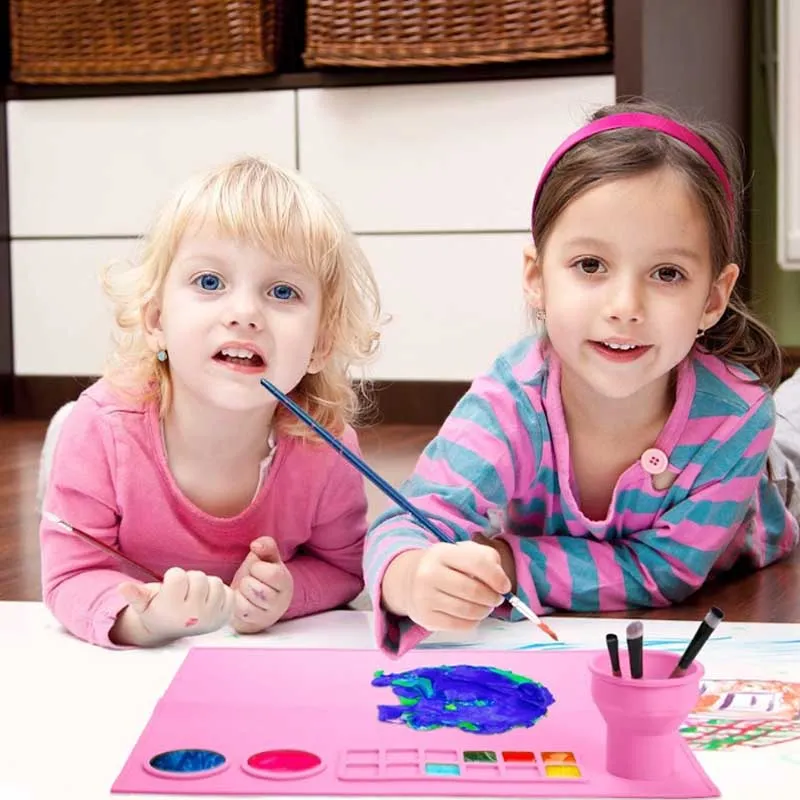 Kreativmatte - Sauberer Bastelspaß für Kinder & Erwachsene, 50x40 cm - Image 3