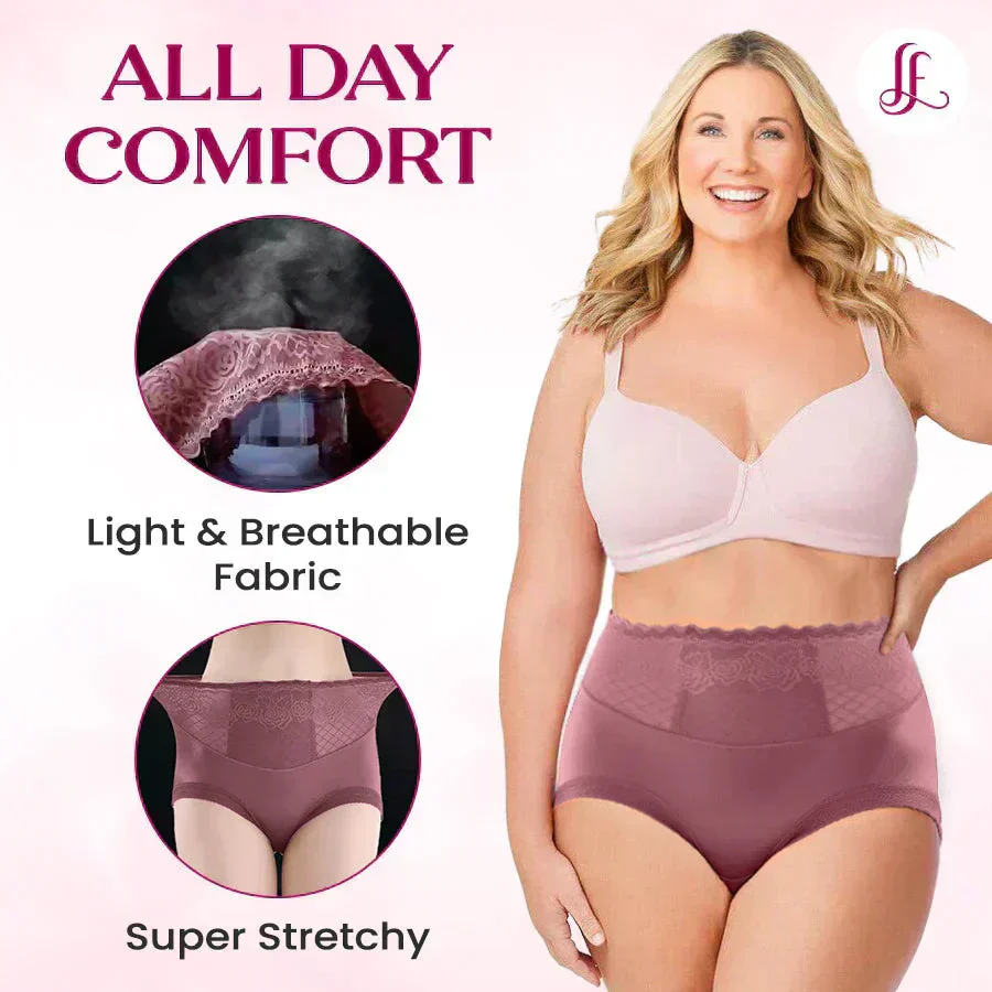 LaceComfort – Damen Spitzen-Slips mit Hohem Bund | 1+1 GRATIS - Image 7