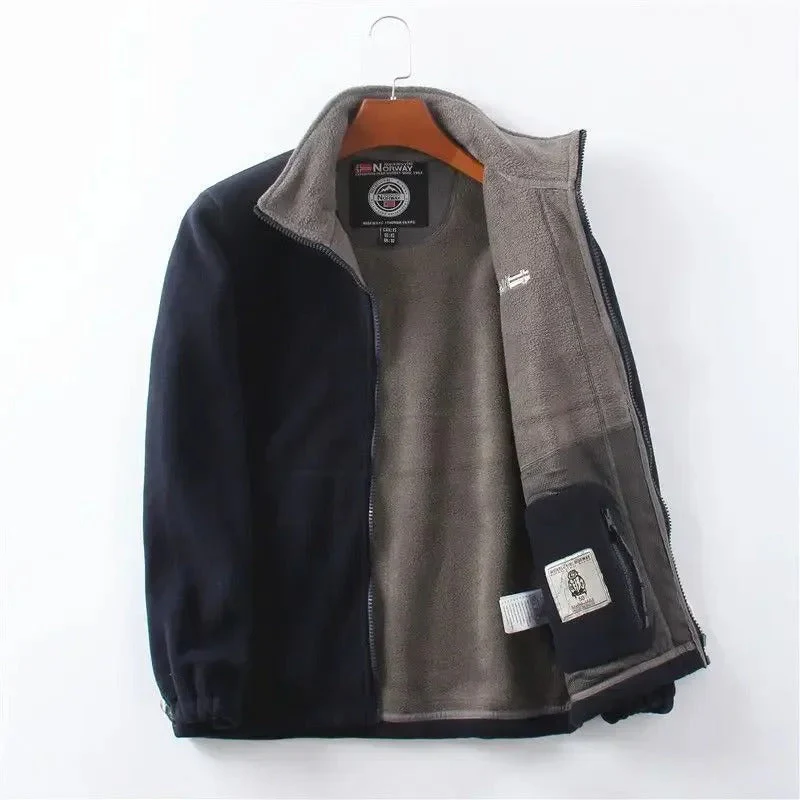 Lässige Doppellagige Jacke für Herren - Image 10