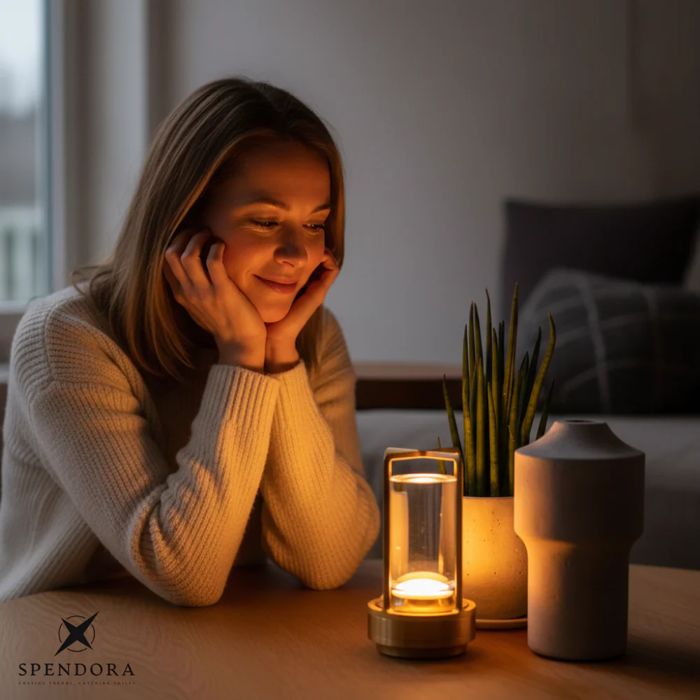 Laterne - Pro Kristall-Tischlampe | 50% RABATT