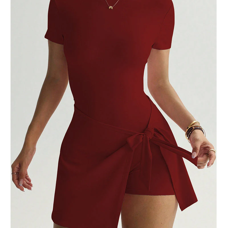 Laurel – Damen atmungsaktiver Jumpsuit mit Taillenband - Image 15