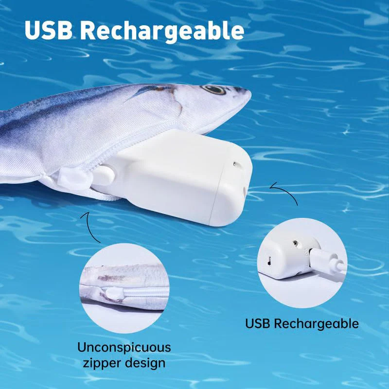 Lebensechtes Katzenspielzeug Fisch – Sofortige Jagdfreude entfesseln - Image 5