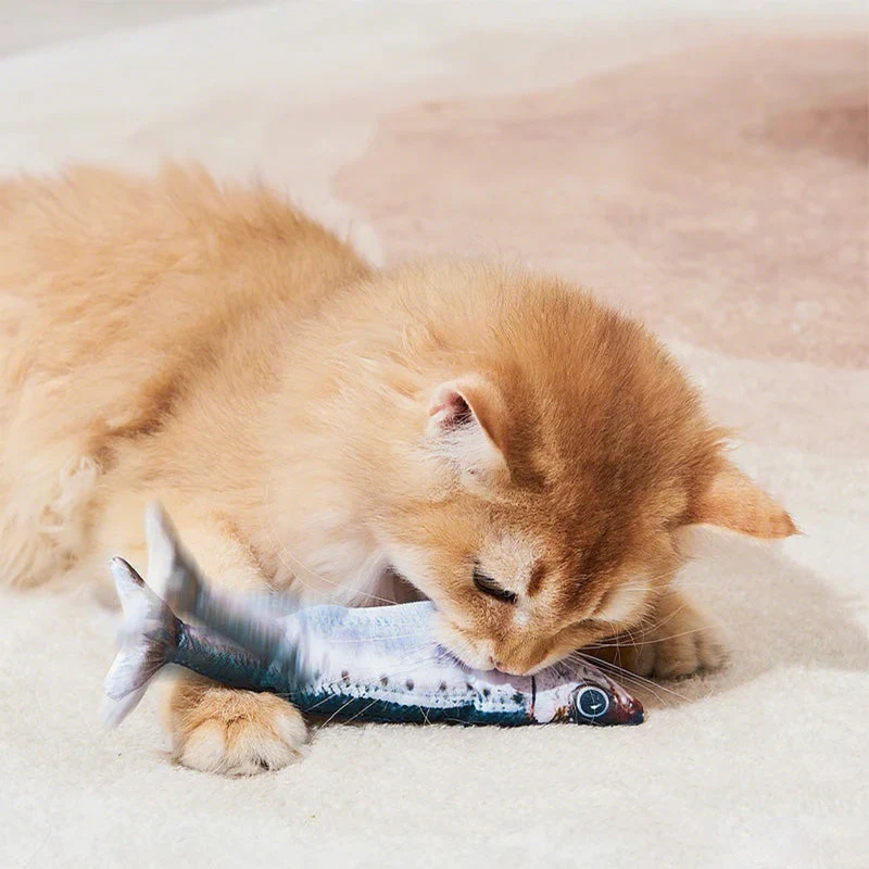 Lebensechtes Katzenspielzeug Fisch – Sofortige Jagdfreude entfesseln - Image 9
