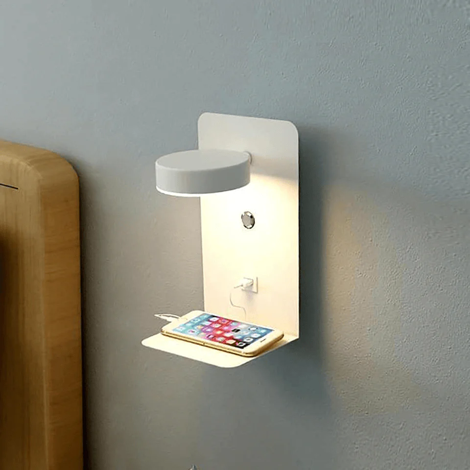 LED Nachtlicht mit USB-Ladegerät - Stilvolle Beleuchtung & Funktionsvielfalt - Image 6
