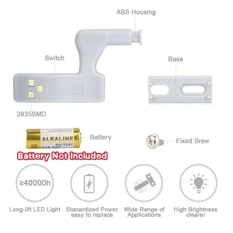 LED Schranklicht - Automatisches Ein/Aus Für Helle, Dunkle Räume - Image 4