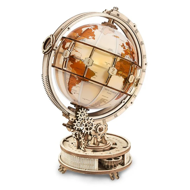 Leuchtender 3D Globus Puzzle-Lampe - Image 7