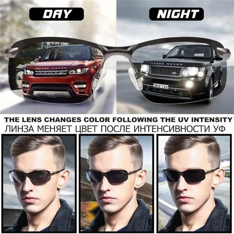 Liam — Photochrome polarisierte Sonnenbrille mit UV-Schutz - Image 3