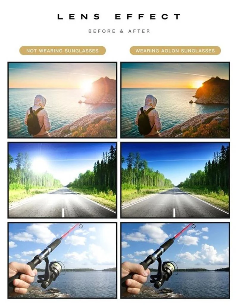 Liam — Photochrome polarisierte Sonnenbrille mit UV-Schutz - Image 4