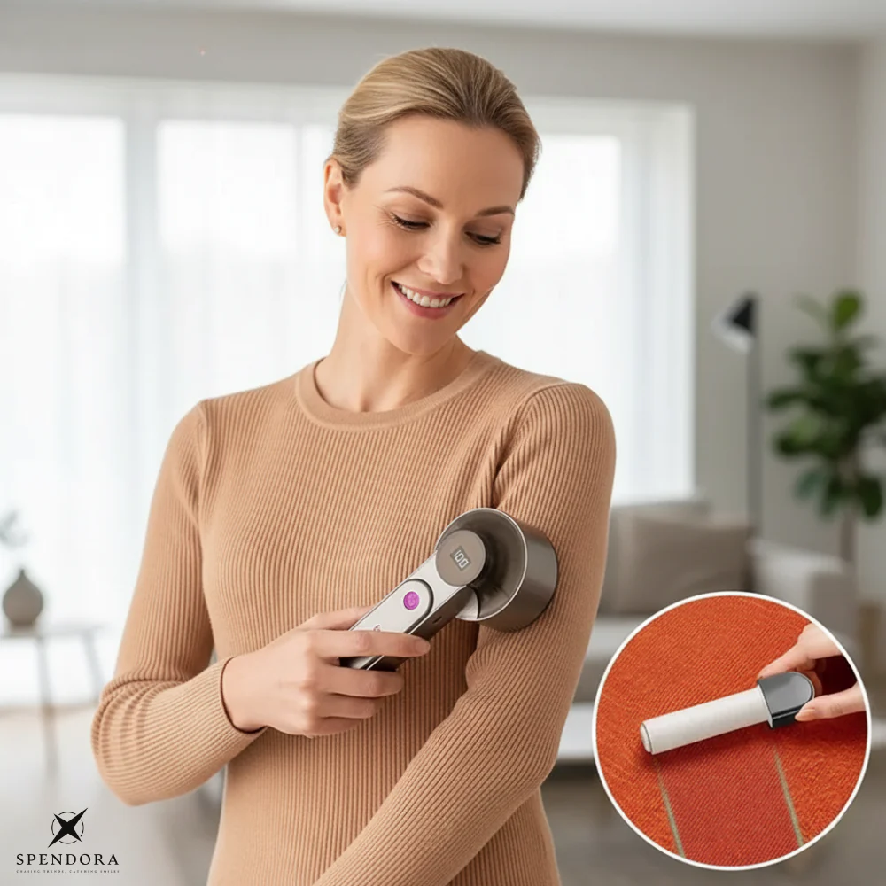 LiamCare – 2-in-1 Elektrischer Fusselentferner | 50% RABATT