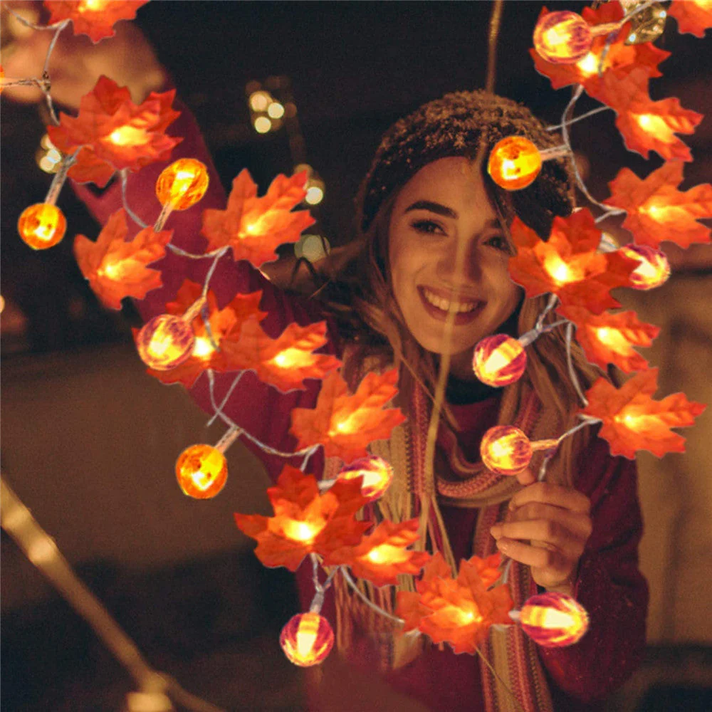 Lichterketten - Herbstdeko Leuchten | 50% RABATT - Image 5