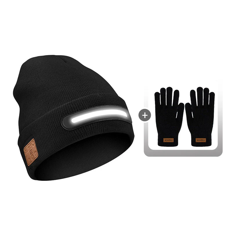 Luca – Bluetooth-Mütze mit LED-Licht und Sound - Image 13