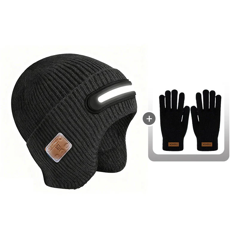 Luca – Bluetooth-Mütze mit LED-Licht und Sound - Image 14