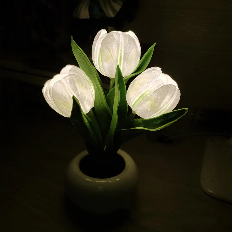 LumaBloom – LED Tulpen Nachtlicht-Tischlampe - Image 10