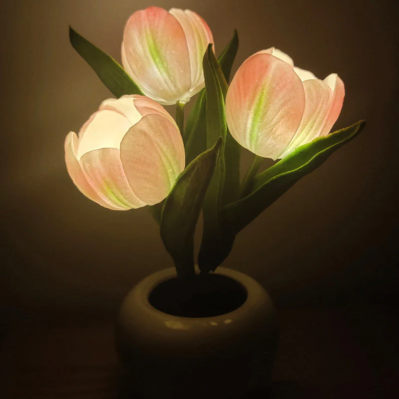LumaBloom – LED Tulpen Nachtlicht-Tischlampe - Image 12