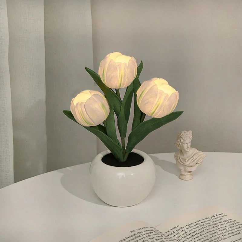 LumaBloom – LED Tulpen Nachtlicht-Tischlampe - Image 16