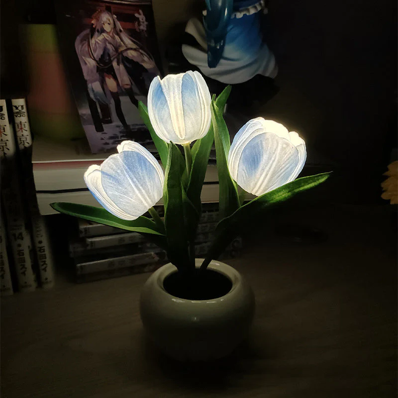LumaBloom – LED Tulpen Nachtlicht-Tischlampe - Image 9