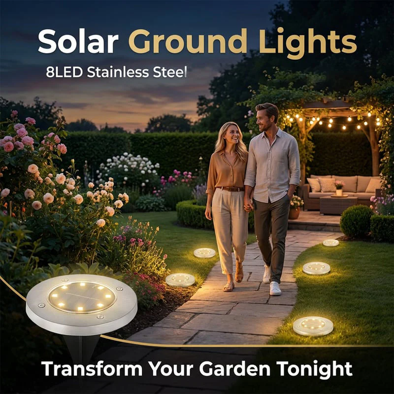 LumaVibe — Solar Gartenleuchten Set | 1+1 GRATIS - Image 5