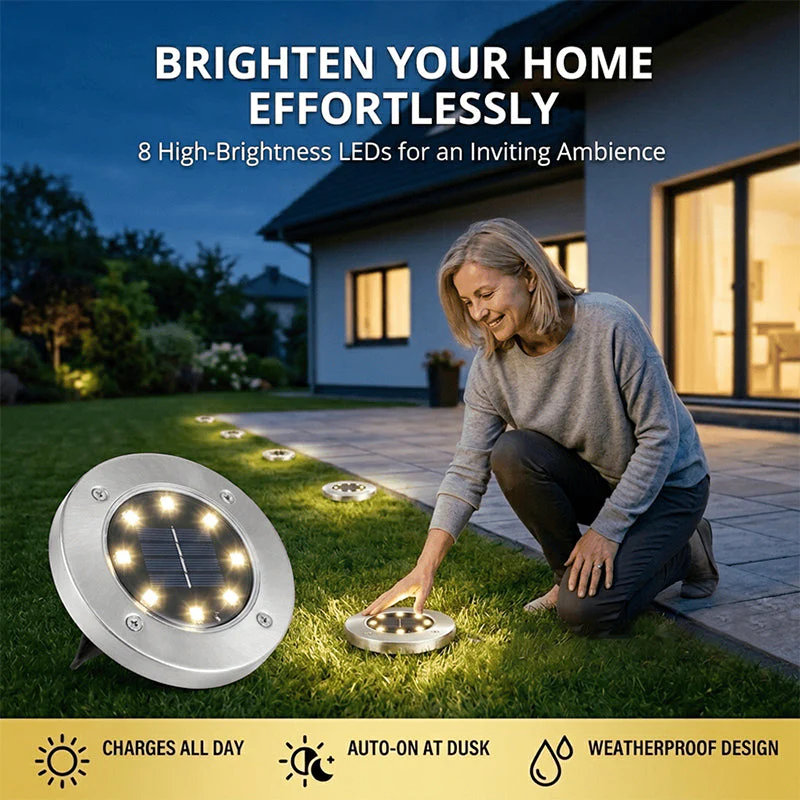 LumaVibe — Solar Gartenleuchten Set | 1+1 GRATIS - Image 8
