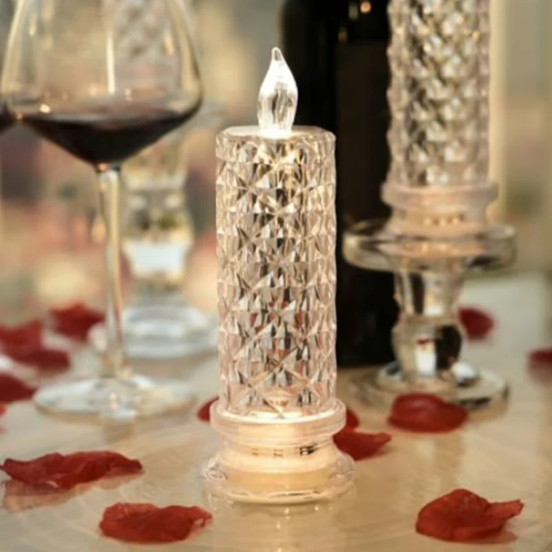 LumiFlame – Romantische LED-Kerze ohne Flamme | 4er-Set
