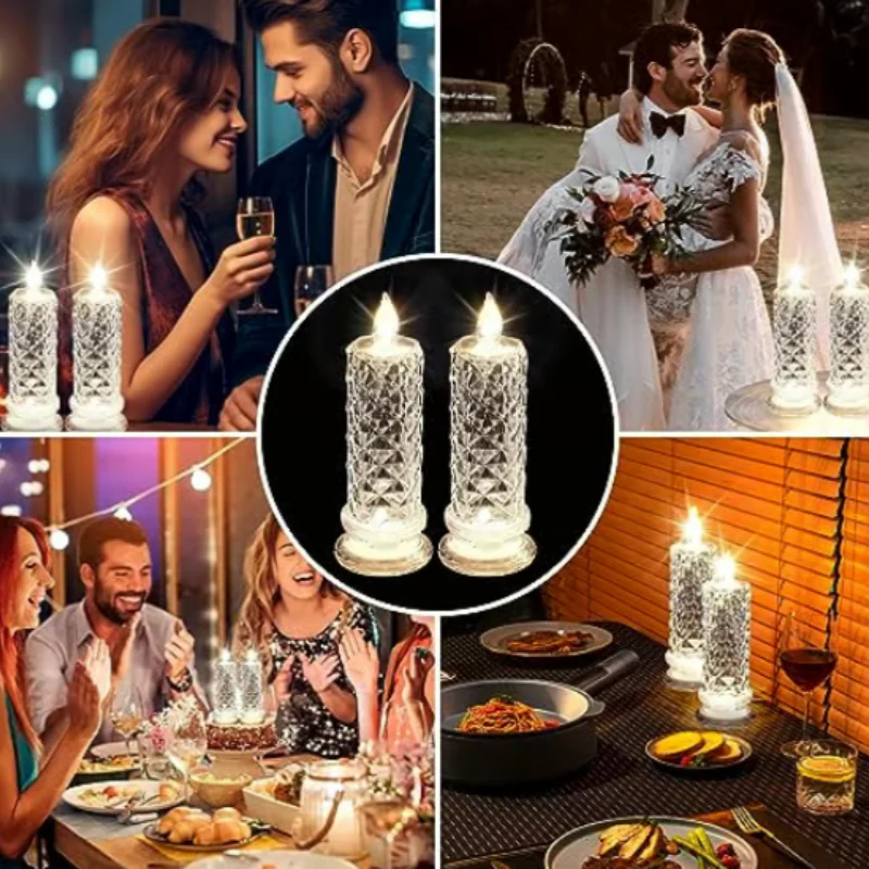 LumiFlame – Romantische LED-Kerze ohne Flamme | 4er-Set - Image 5