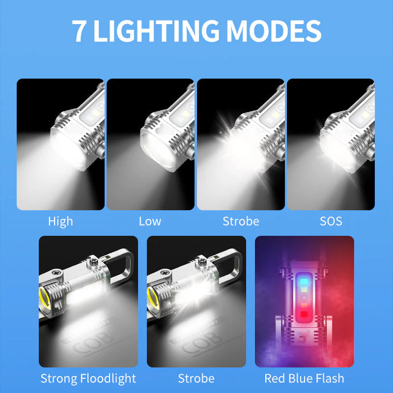 LumiKey – Wiederaufladbare Mini-Taschenlampe | 1+1 GRATIS - Image 3