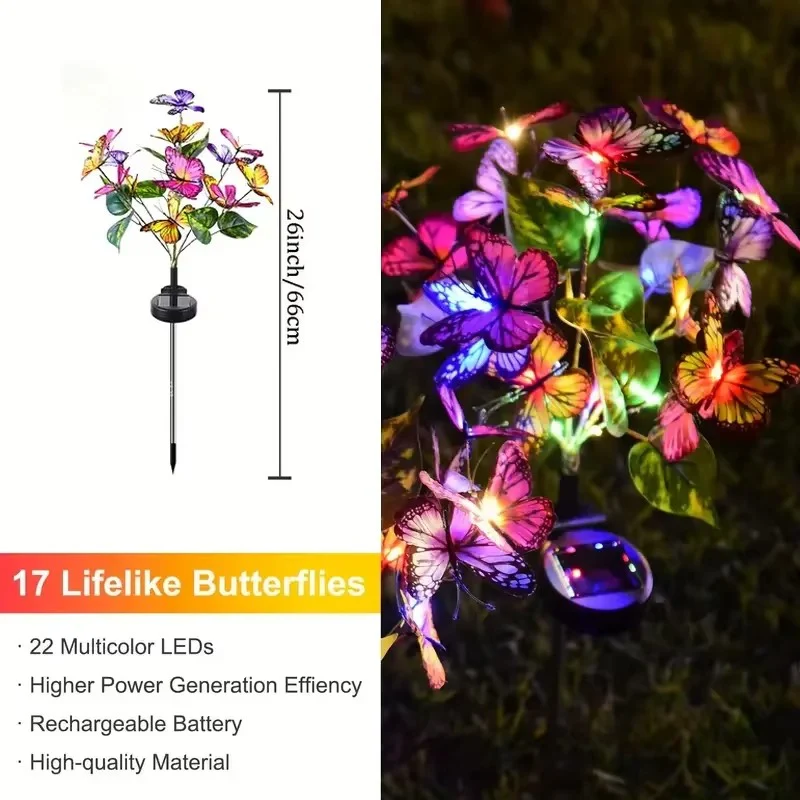 LuminaFlutter – Solar Schmetterlingslichter | 2+1 GRATIS - Image 6