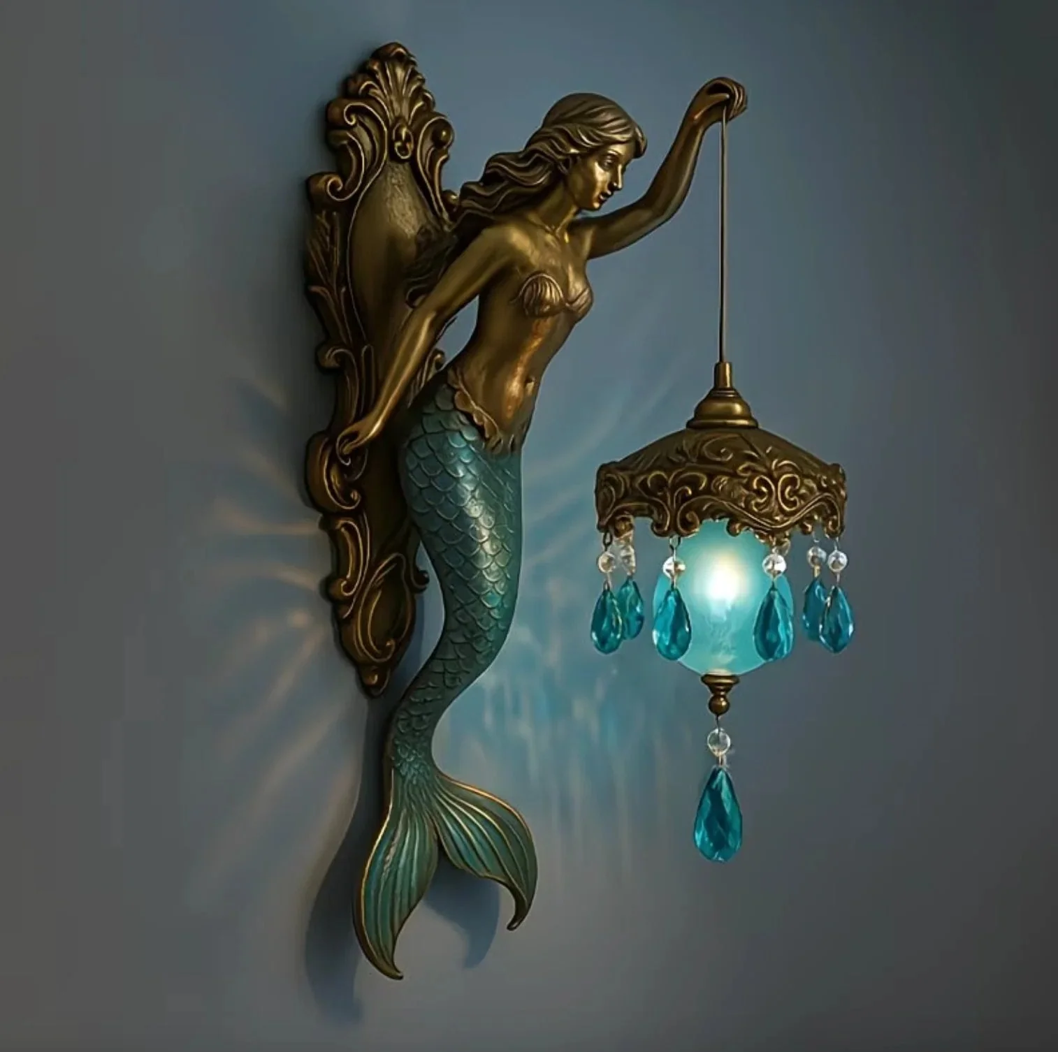 LuminaraMermaid Wandleuchte – Verzaubere deine Abende
