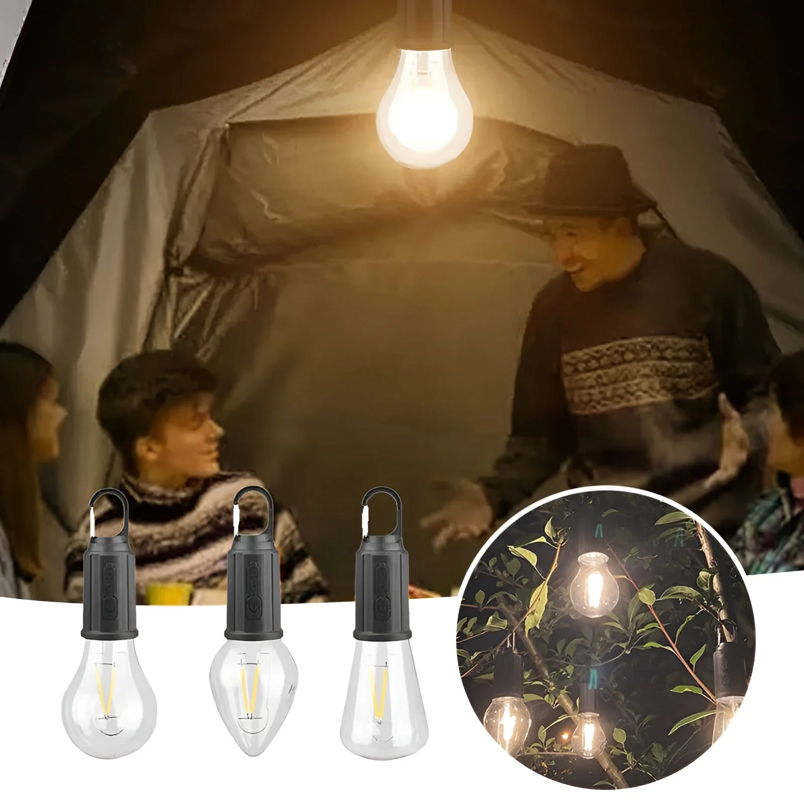 LumiPro – Wiederaufladbare Vintage-Hängelampe | 1+2 GRATIS - Image 3