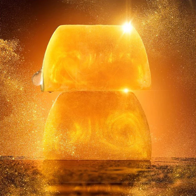 LumiPure Golden Feuchtigkeitsseife — Tief strahlen, sich strahlend fühlen - Image 12