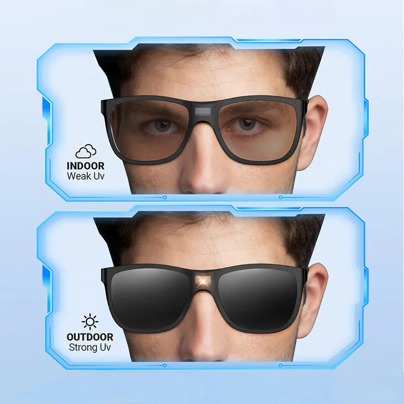LumiShade™ Stilvolle polarisierte Sonnenbrille mit Lichtsensor - Image 2