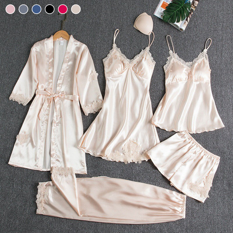 LunaLace – 5-teiliges Damen-Nachtwäscheset | 50% RABATT - Image 14