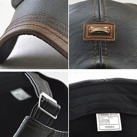 LuxeBeret – Moderner Leder-Beret im Vintage-Stil - Image 10