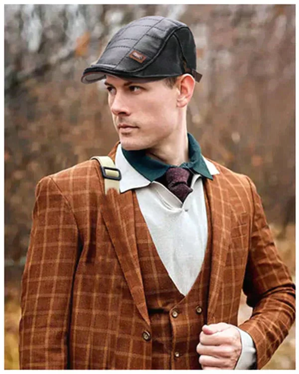 LuxeBeret – Moderner Leder-Beret im Vintage-Stil - Image 4