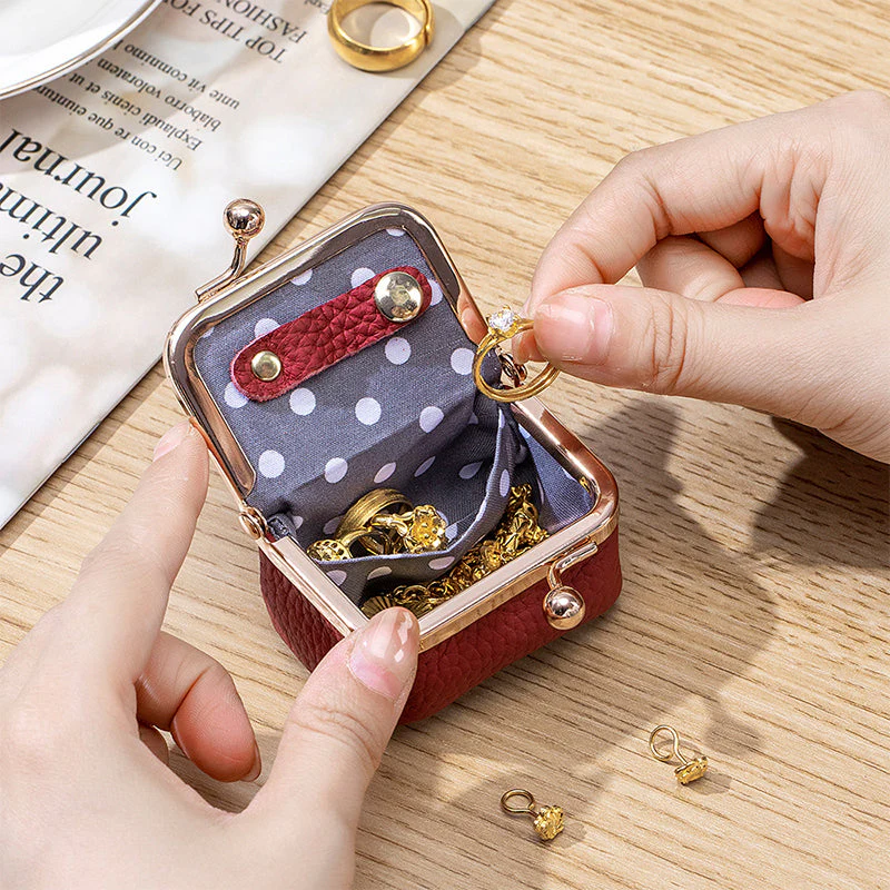 LuxJewels - Mini-Schmuckkästchen aus echtem Leder - Image 10