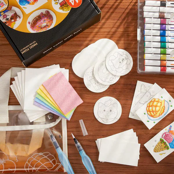 MagicFoam™ – 3D-Struktur-Mal-Set | 50% Rabatt - Image 2