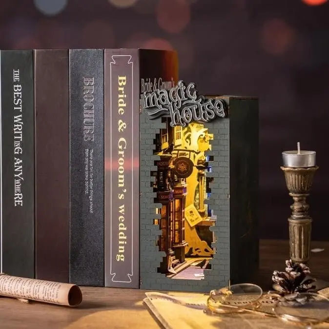 ZauberHolz - Verwandelt Ihr Bücherregal in eine magische Ecke  | 50% RABATT - Image 10