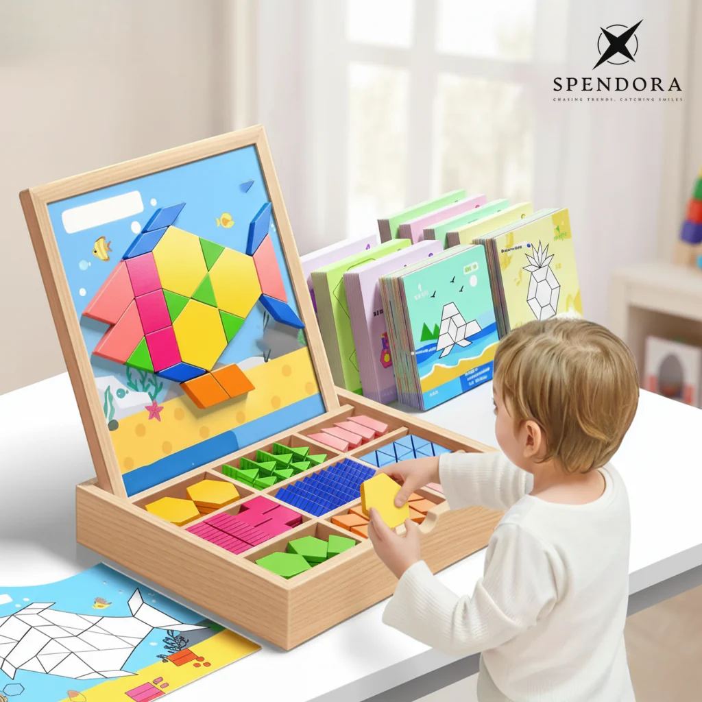 MagniPlay – Magnetisches Holzpuzzle-Spiel | 50% RABATT - Image 4