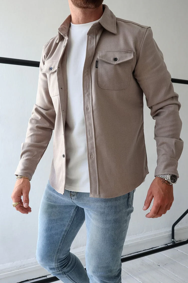 Markus™ Hemdjacke mit Knopfleiste | 50% RABATT